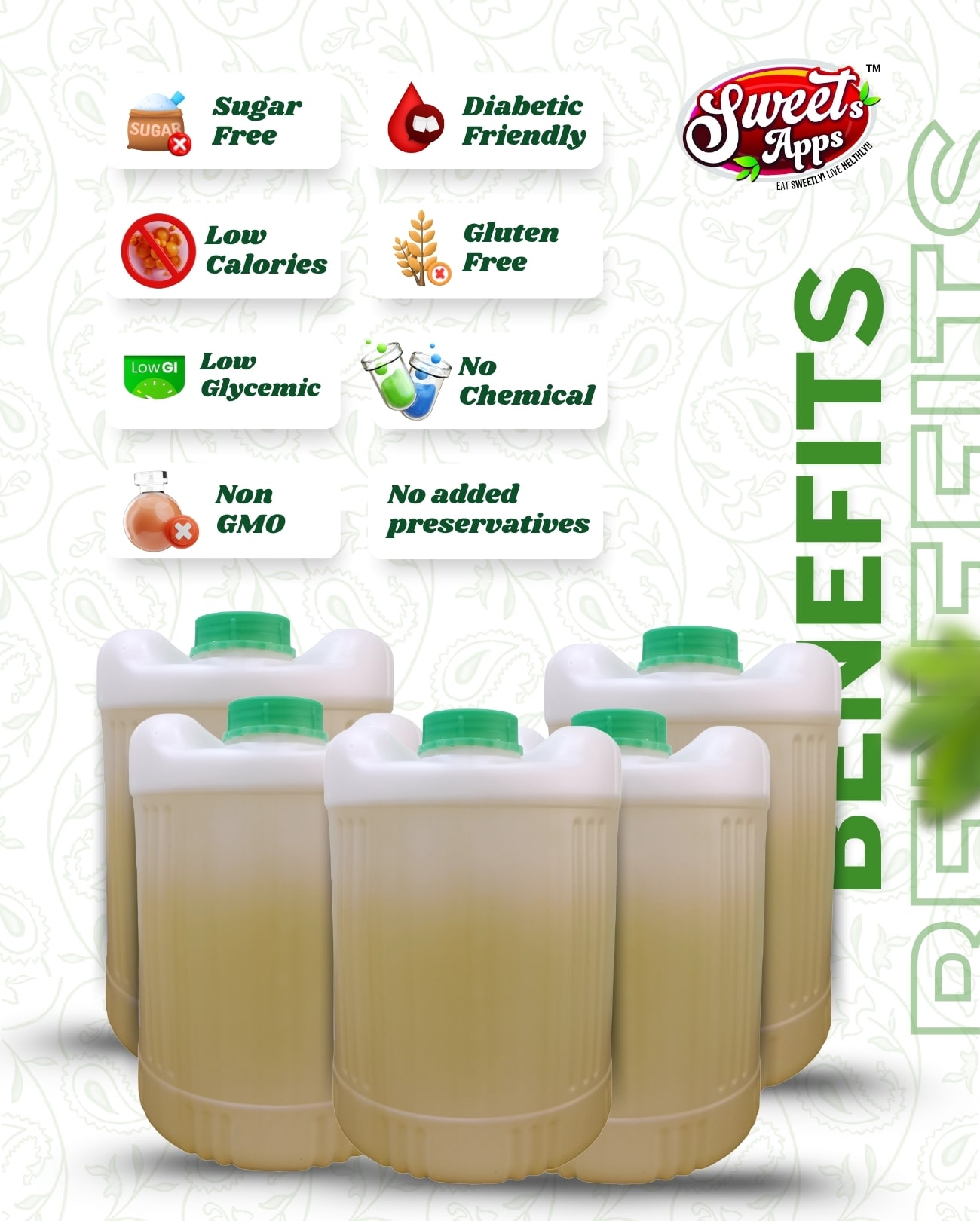 Tapioca Fructose Syrup - 25Kg Bulk