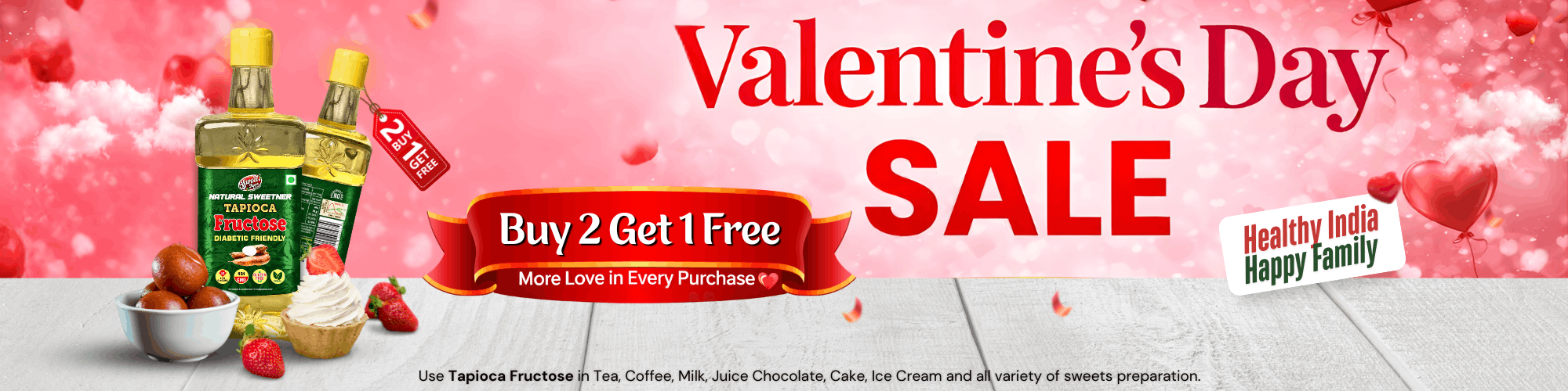 Valentain's day sweetener