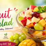 Fruit Salad 🍓  For Summer (with Tapioca Fructose Syrup)