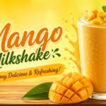 Mango Milkshake 🥭 For Summer (with Tapioca Fructose Syrup)