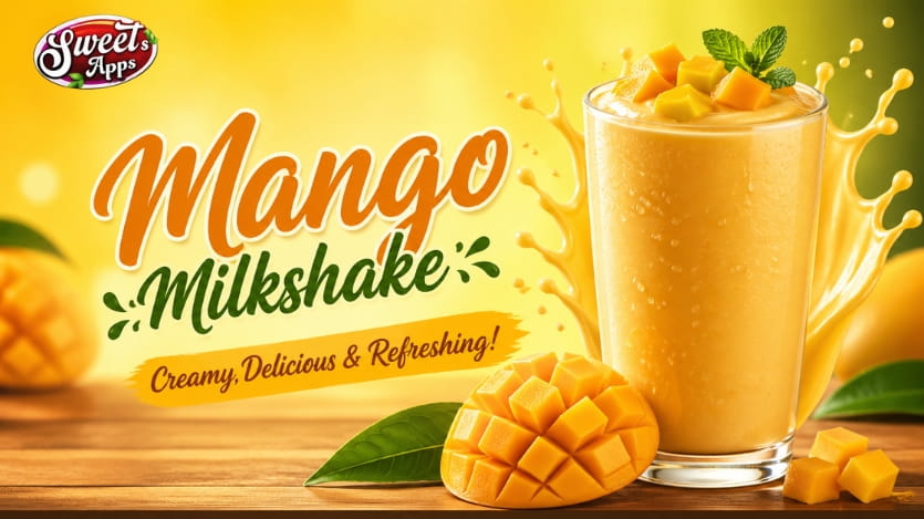 🥭 Mango Milkshake with Tapioca Fructose Syrup